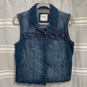 MUDD / Denim Sleeveless Vest Size M